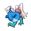 Cluckertoo that strangely looks like Cora Chromis
