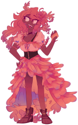 Lyna's Phoenix Fest 1230 outfit. She is having a great time :)