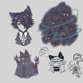 Fade doodles