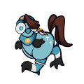 Cluckertoo that strangely looks like Leo Eridanus