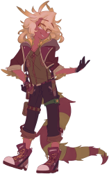 His usual outfit.
